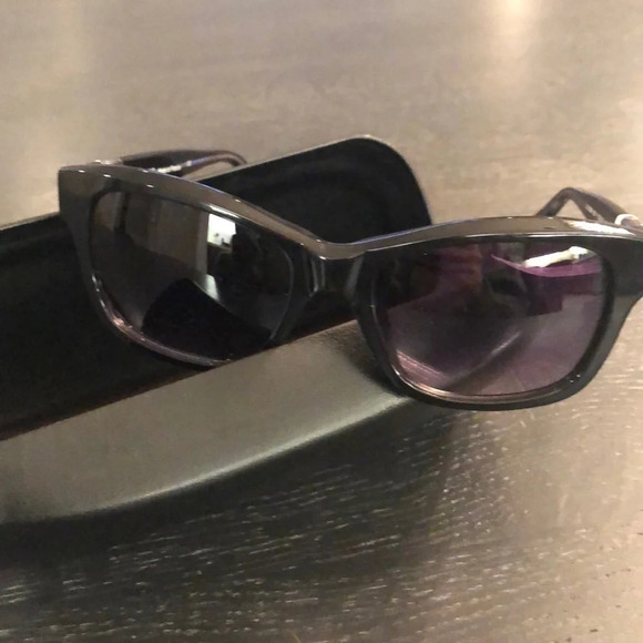 Balmain 52mm Square Sunglasses IN  Black - Picture 6 of 9
